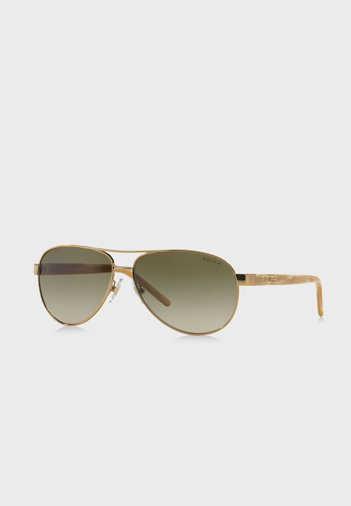 Ralph Lauren 0RA4004 Aviator Solglasögon Dam Guld | 250791-VYQ