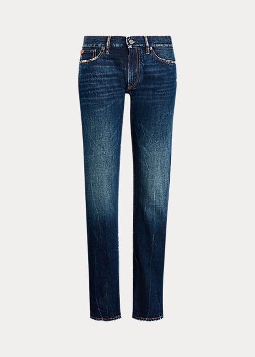 Ralph Lauren 320 Boyfriend Jeans Dam Blå | 980562-PGB