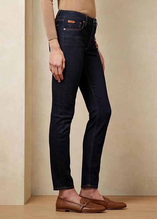 Ralph Lauren 400 Matchstick Jeans Dam Kungsblått | 748915-BUW