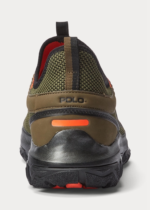 Ralph Lauren Adventure 300LT Sneakers Herr Olivgröna | 594621-QFJ