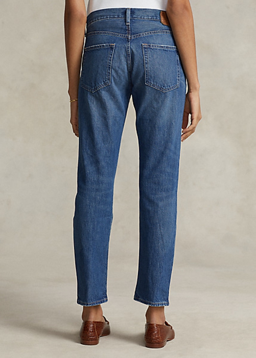 Ralph Lauren Avery Jeans Dam Blå | 413609-QZT