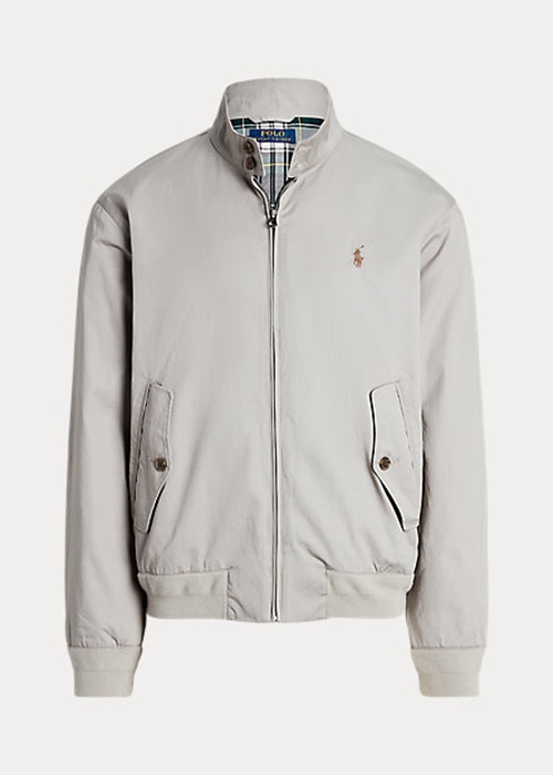 Ralph Lauren Bomull Twill Jacka Herr Grå | 146972-XHZ