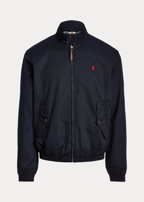 Ralph Lauren Bomull Twill Jacka Herr Marinblå | 459610-MYT