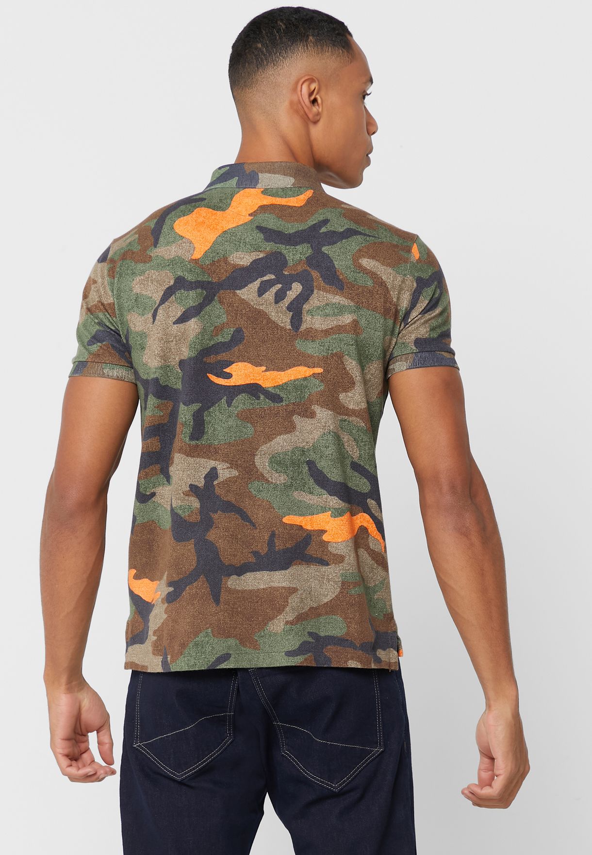 Ralph Lauren Camo Piketröja Herr Olika Färger | 386541-ASV