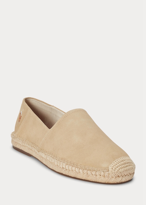 Ralph Lauren Cevio Mocka Espadrille Herr Beige | 503697-YWT