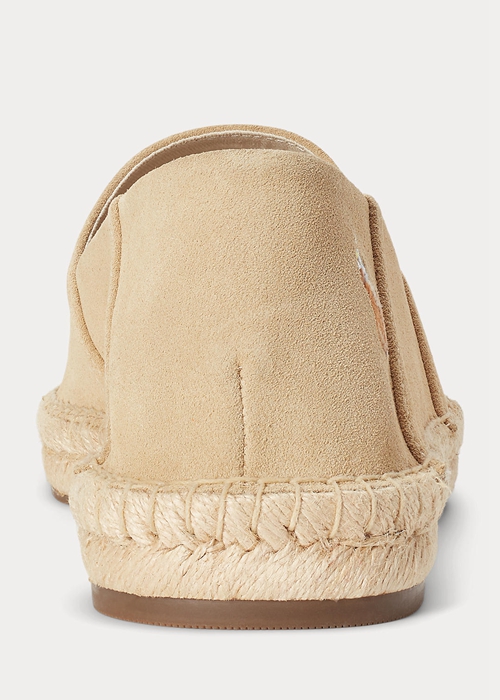 Ralph Lauren Cevio Mocka Espadrille Herr Beige | 503697-YWT