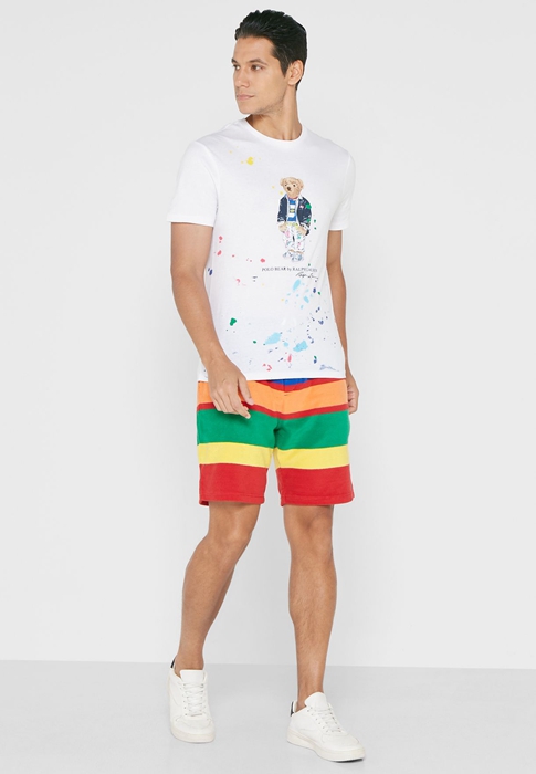 Ralph Lauren Colour Block Shorts Herr Olika Färger | 417086-KHF