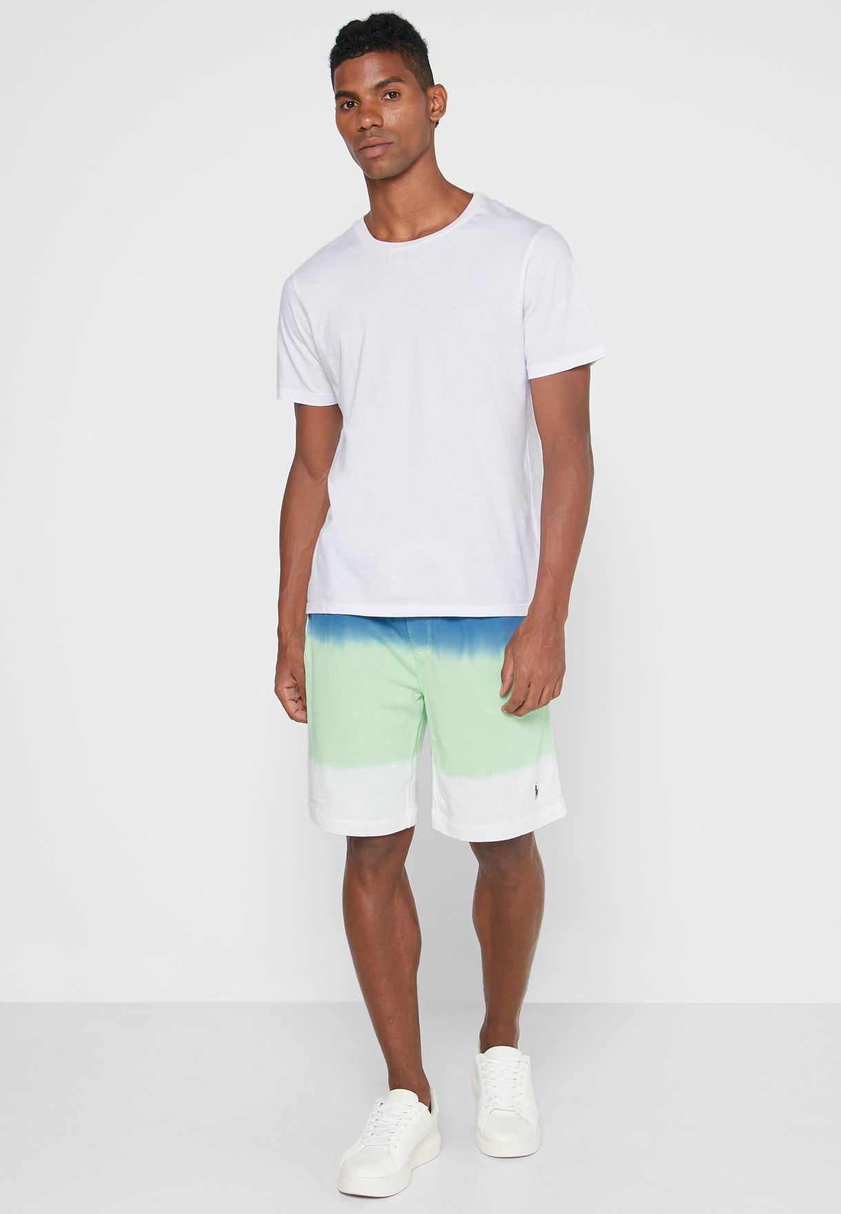 Ralph Lauren Dip Dye Shorts Herr Olika Färger | 061379-NSQ