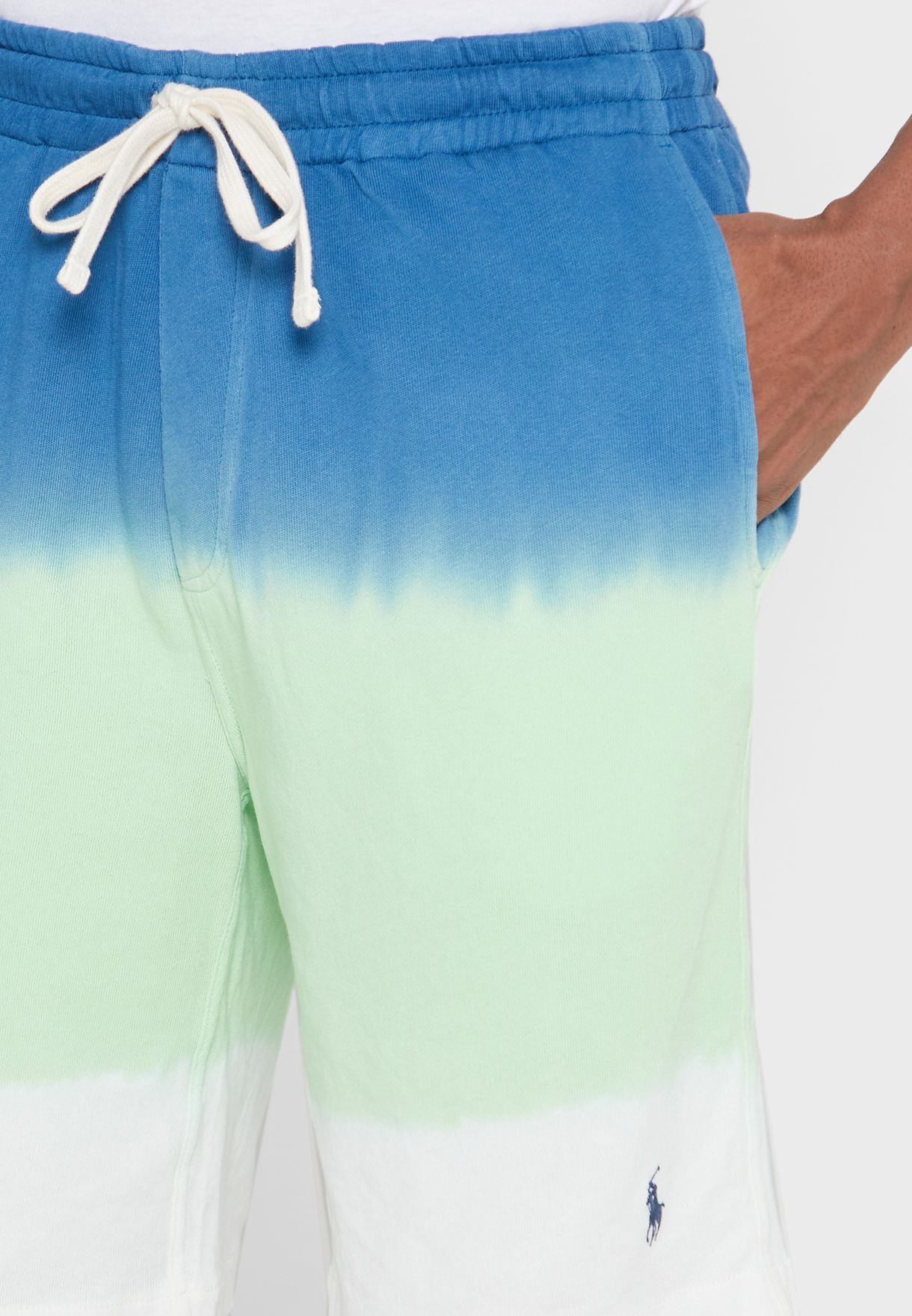 Ralph Lauren Dip Dye Shorts Herr Olika Färger | 061379-NSQ