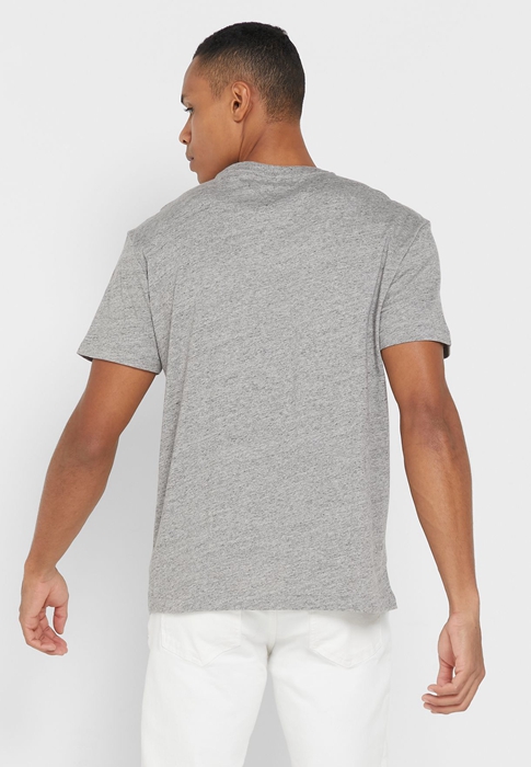 Ralph Lauren Essential Crew Neck T-shirt Herr Grå | 325967-SJL