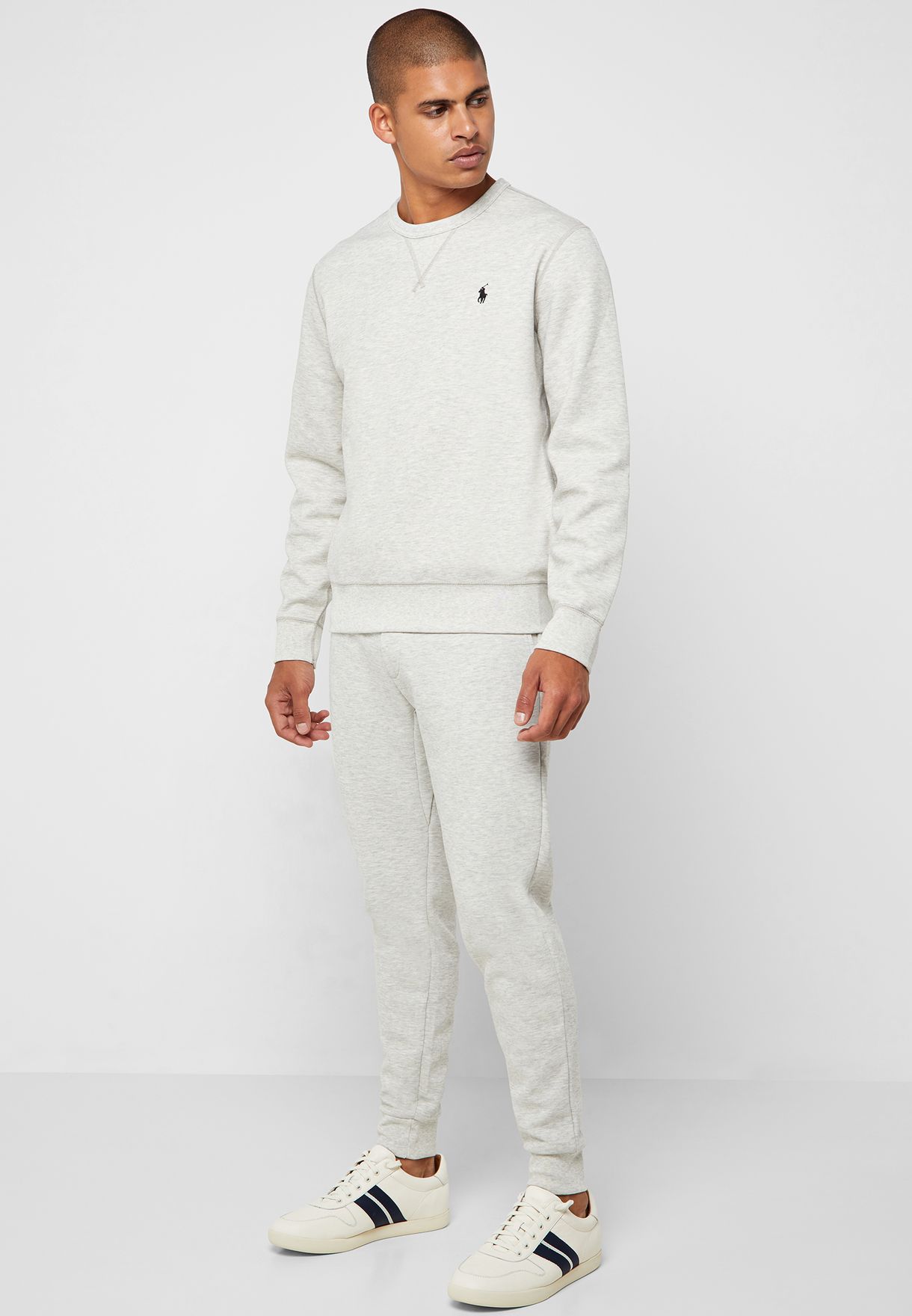 Ralph Lauren Essential Cuffed Sweatpants Herr Grå | 698421-ZEF