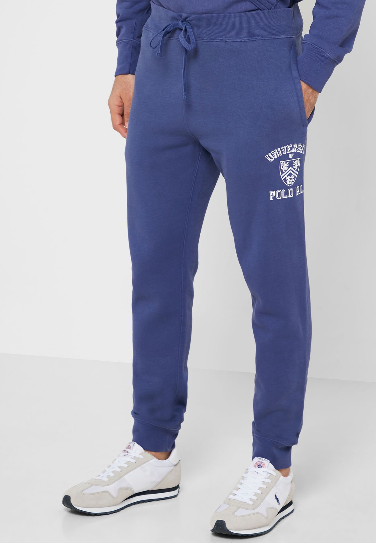 Ralph Lauren Essential Downstring Sweatpants Herr Marinblå | 594261-AHK