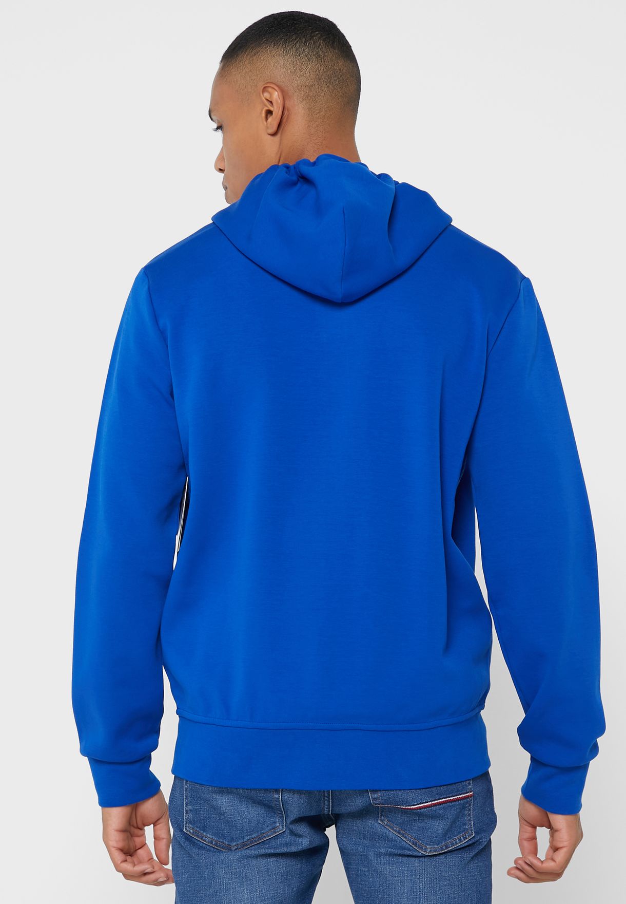 Ralph Lauren Essential Hoodie Herr Blå | 495387-WXL