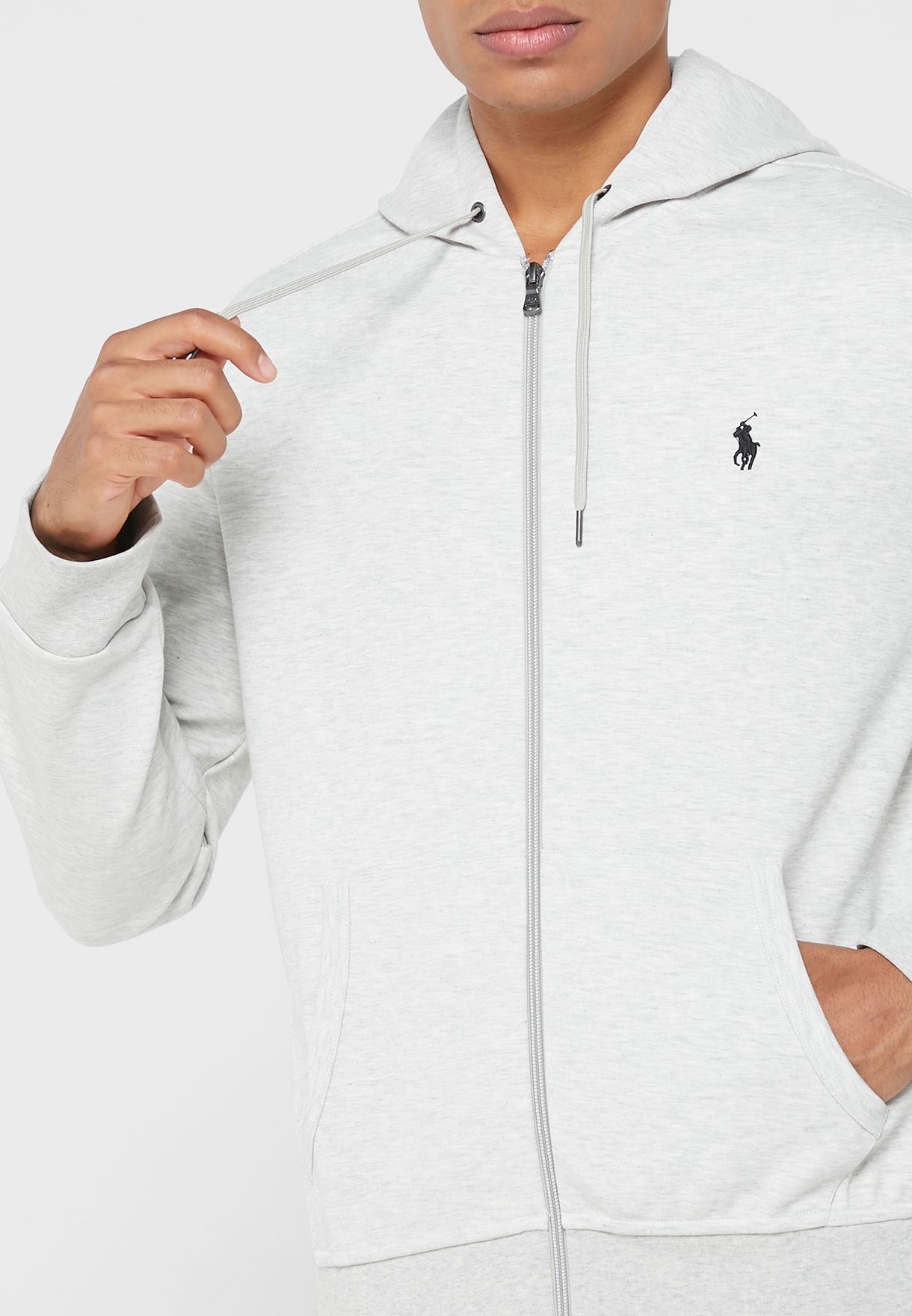 Ralph Lauren Essential Hoodie Herr Grå | 945381-NRC