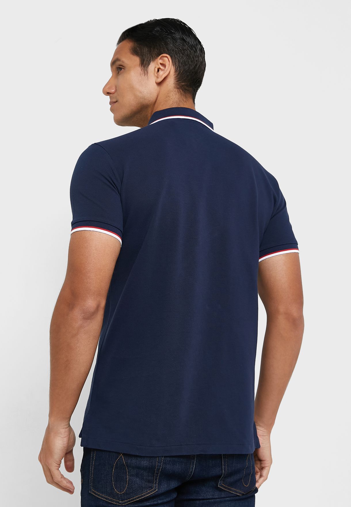 Ralph Lauren Essential Piketröja Herr Marinblå | 039146-XIC