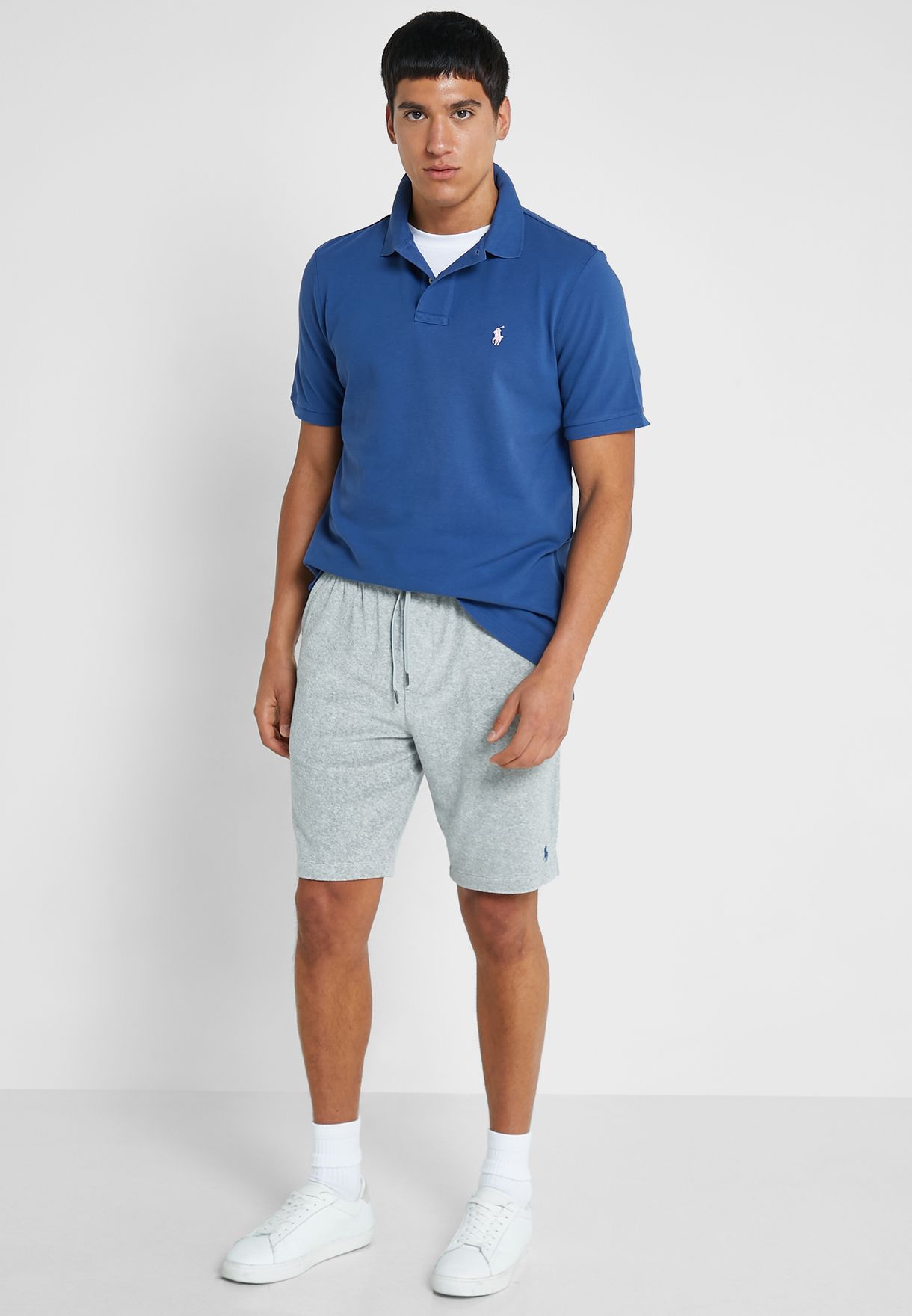 Ralph Lauren Essential Shorts Herr Grå | 315827-EFV