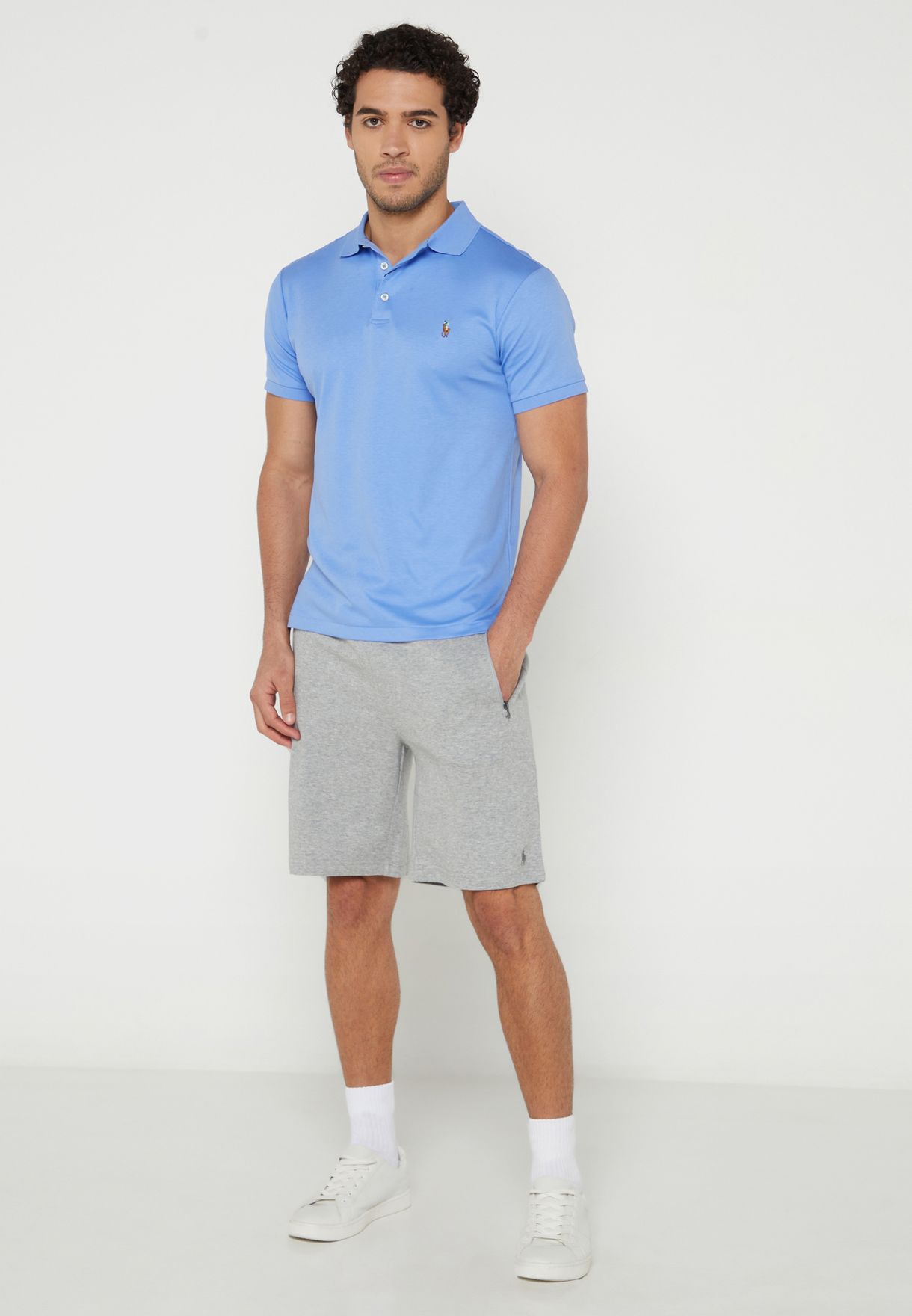 Ralph Lauren Essential Shorts Herr Grå | 903546-RTM