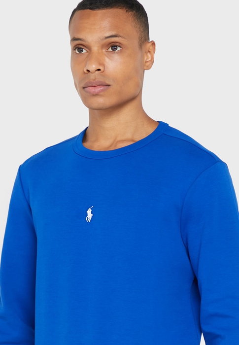 Ralph Lauren Essential Sweatshirt Herr Blå | 842315-TVH