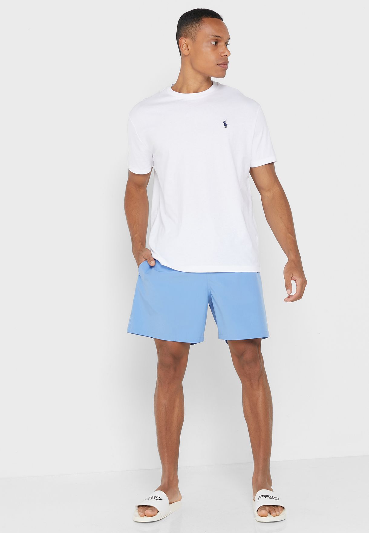 Ralph Lauren Essential Swim Shorts Herr Blå | 269803-KSG