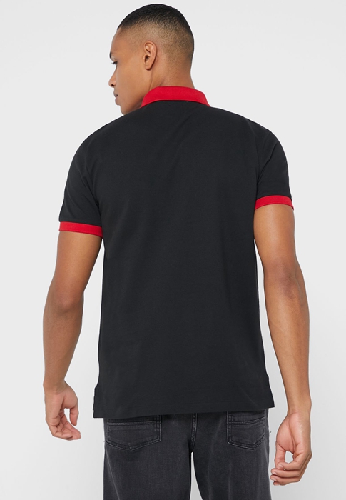 Ralph Lauren Essential T-shirt Herr Svarta | 036871-HUD