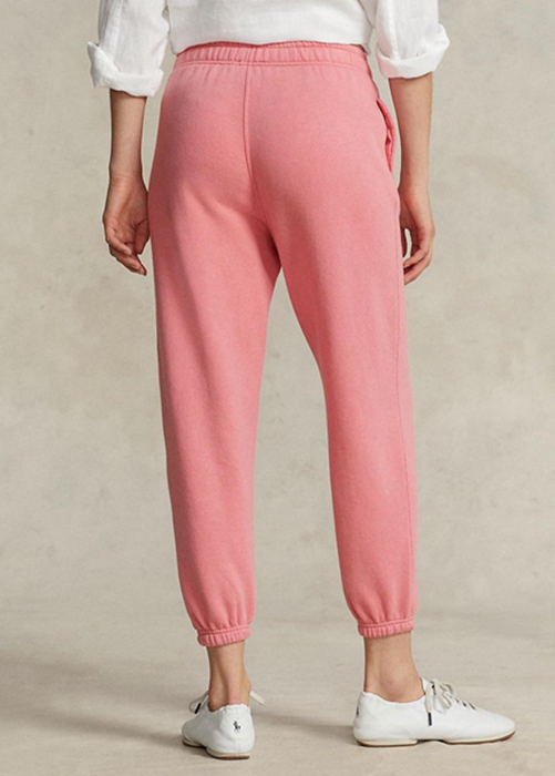 Ralph Lauren Fleece Athletics Byxor Dam Rosa | 265473-LXZ