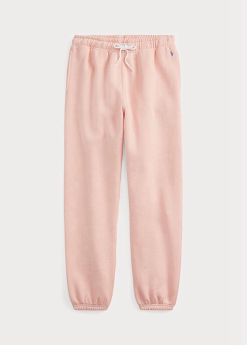 Ralph Lauren Fleece Athletics Byxor Dam Rosa | 713289-XDV