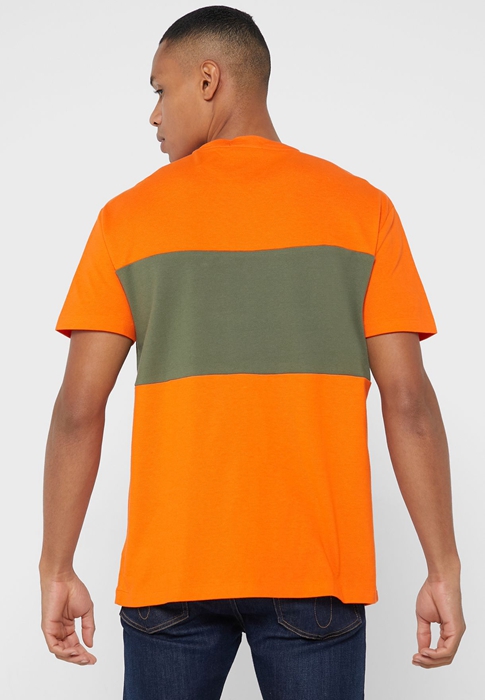 Ralph Lauren Logo Crew Neck T-shirt Herr Orange | 241390-RZQ