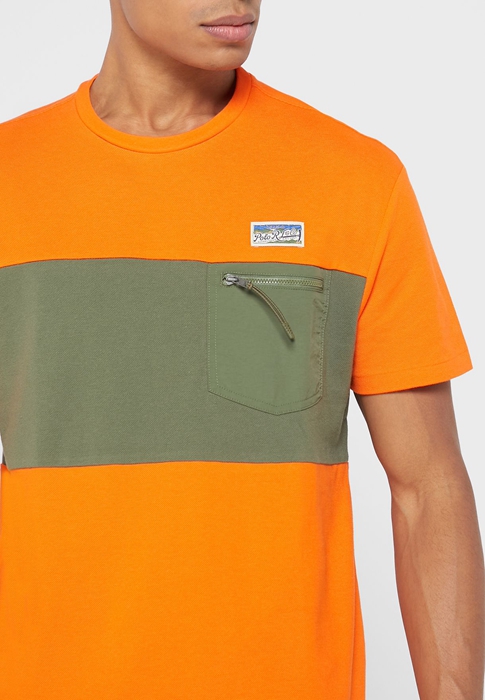 Ralph Lauren Logo Crew Neck T-shirt Herr Orange | 241390-RZQ