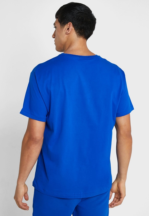 Ralph Lauren Logo Crew Neck T-shirt Herr Blå | 627503-OAM