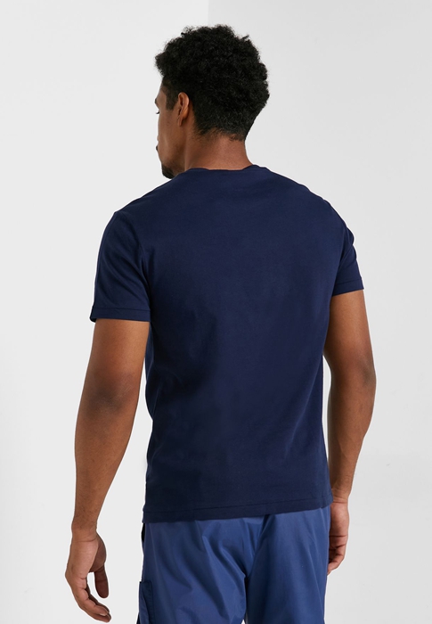 Ralph Lauren Logo Crew Neck T-shirt Herr Marinblå | 731056-NGK