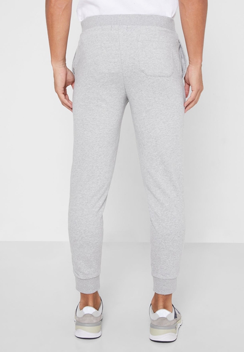 Ralph Lauren Logo Cuffed Sweatpants Herr Grå | 193076-PXW