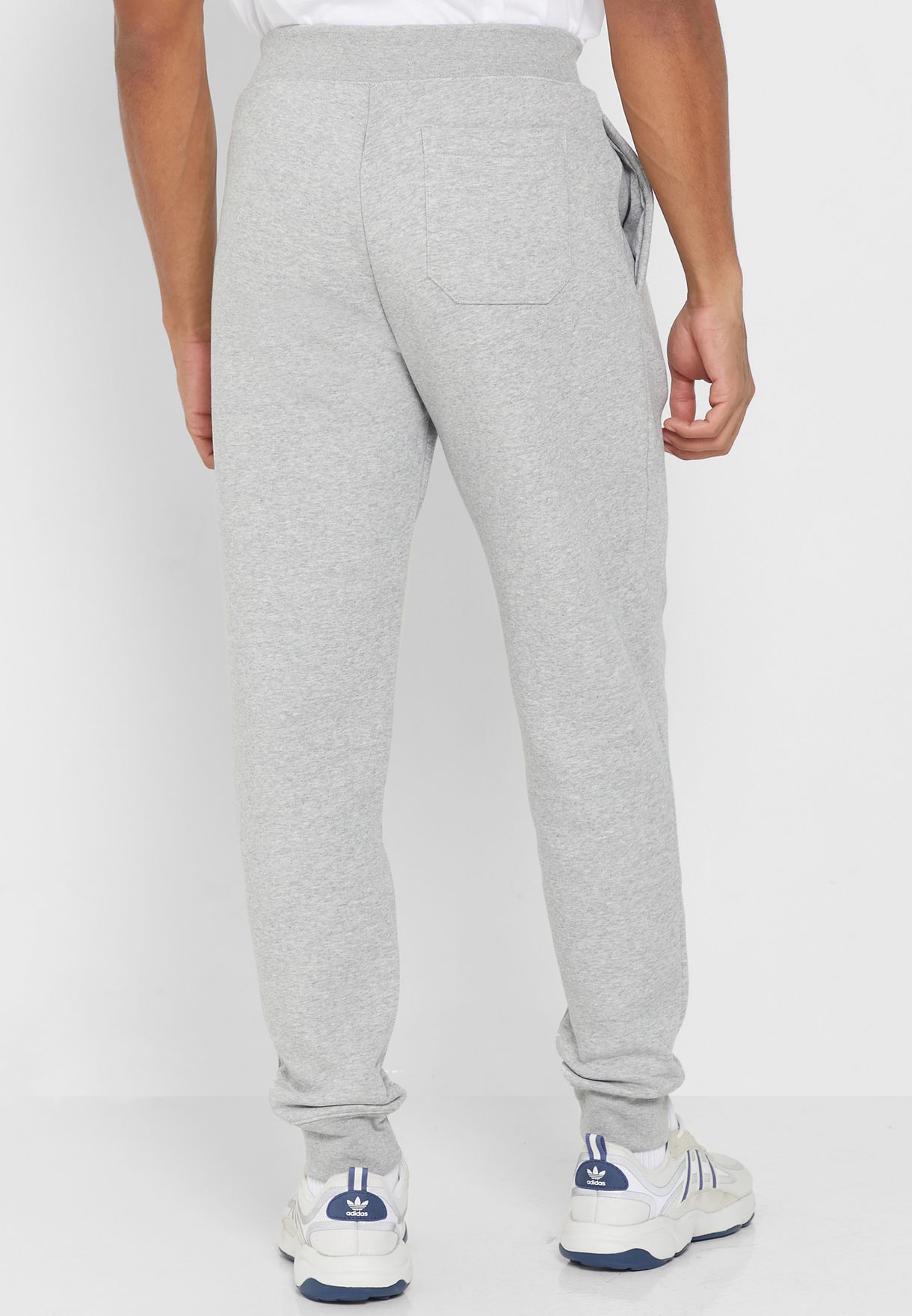 Ralph Lauren Logo Sweatpants Herr Grå | 047925-HCP