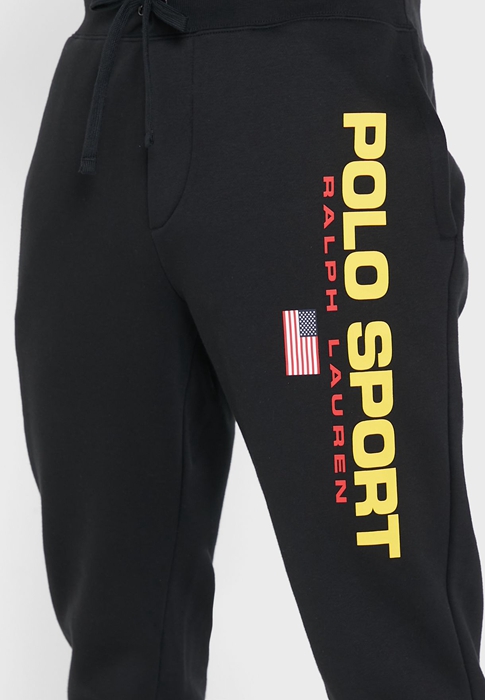 Ralph Lauren Logo Sweatpants Herr Svarta | 218395-XPZ