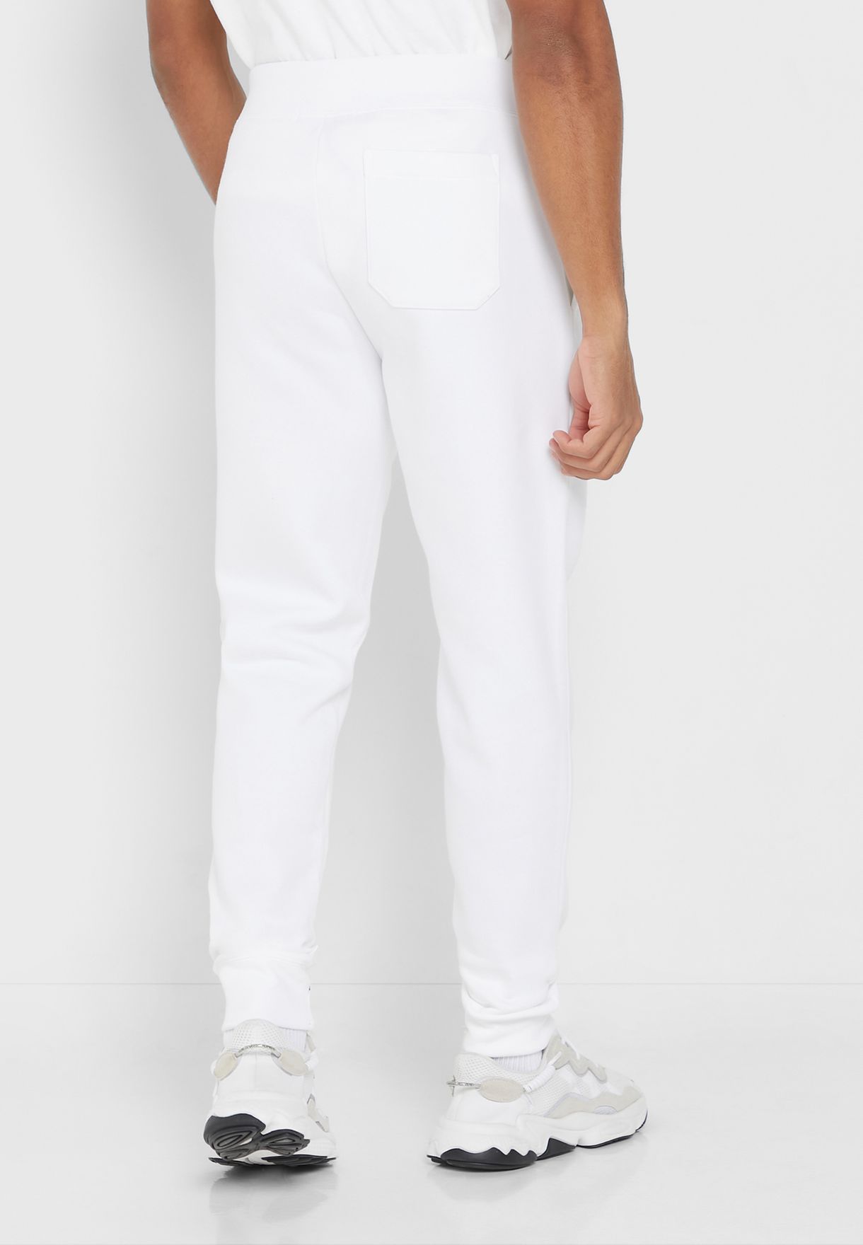 Ralph Lauren Logo Sweatpants Herr Vita | 026387-BFC