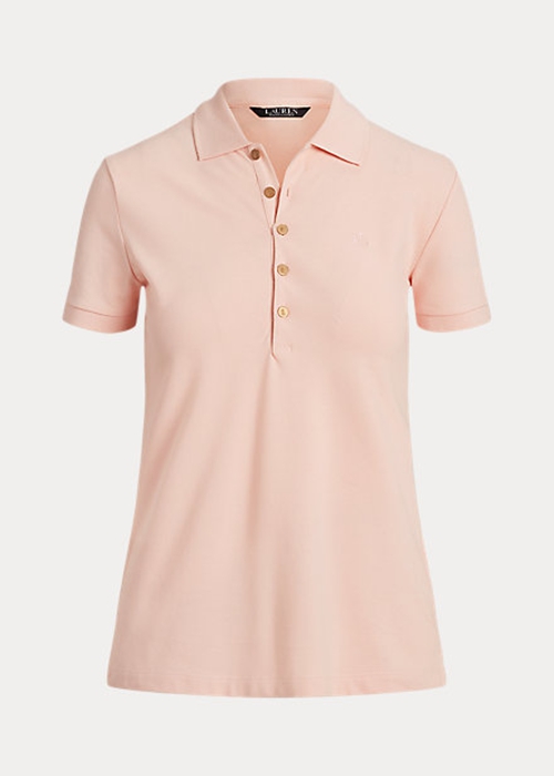 Ralph Lauren Piqué Piketröja Dam Rosa | 952178-CMQ