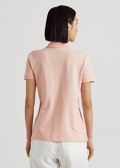 Ralph Lauren Piqué Piketröja Dam Rosa | 952178-CMQ