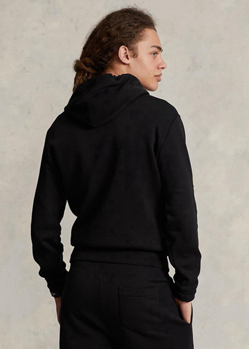 Ralph Lauren Polo Sport Fleece Hoodie Herr Svarta | 607518-PSK