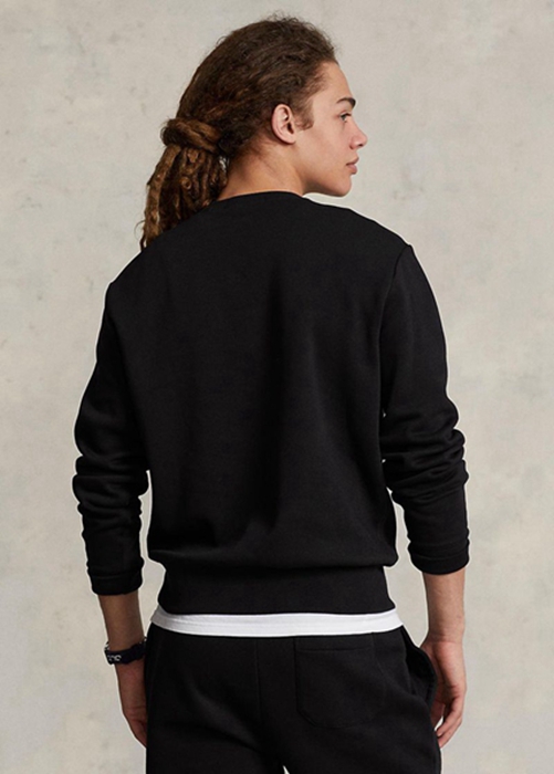 Ralph Lauren Polo Sport Fleece Sweatshirt Herr Svarta | 672810-IXU