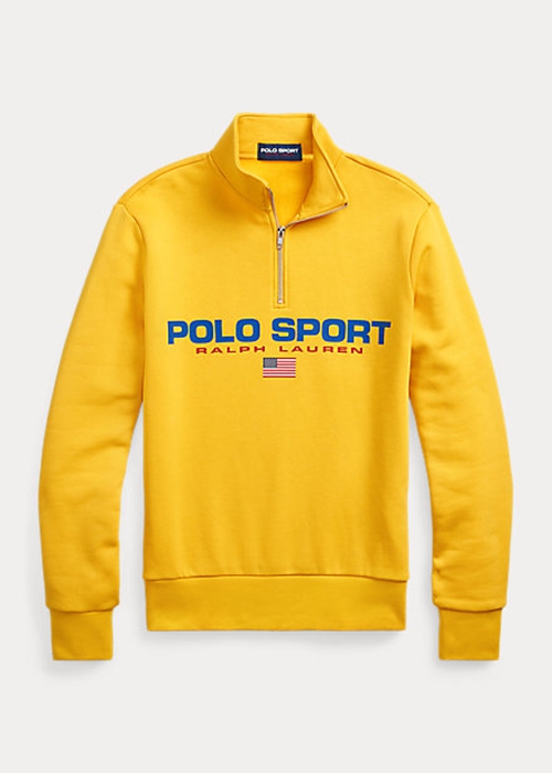 Ralph Lauren Polo Sport Fleece Tröjor Dam Gula | 820716-OTX