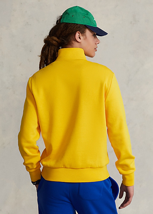 Ralph Lauren Polo Sport Fleece Tröjor Dam Gula | 820716-OTX