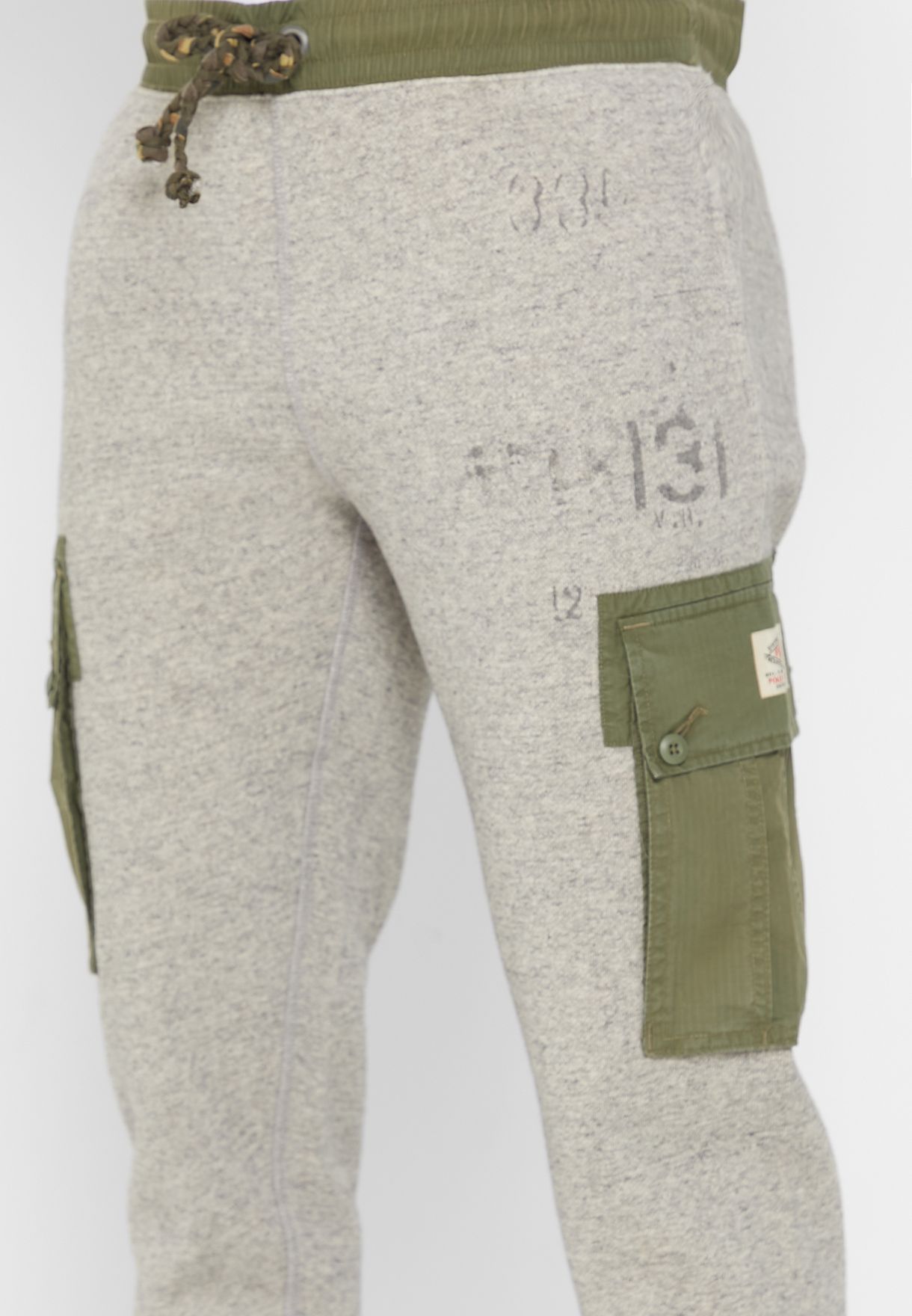 Ralph Lauren Printed Sweatpants Herr Grå | 945716-CUG