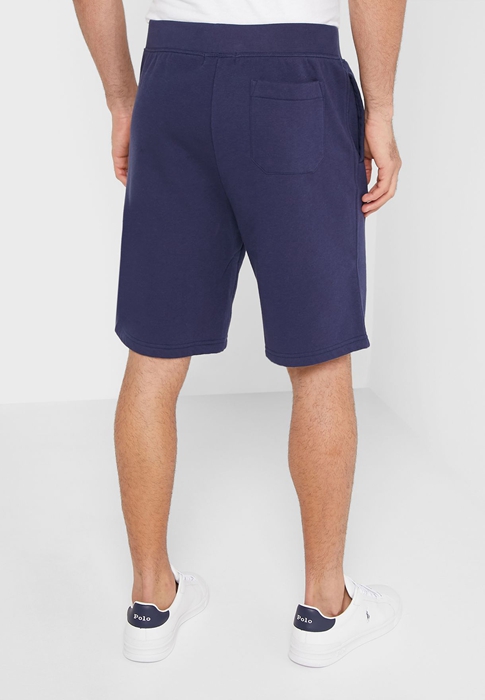 Ralph Lauren Signature Logo Shorts Herr Marinblå | 360957-CLN