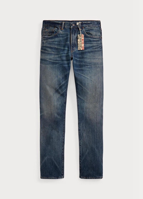 Ralph Lauren Slim Fit Belgrade Jeans Herr Blå | 025196-GSJ