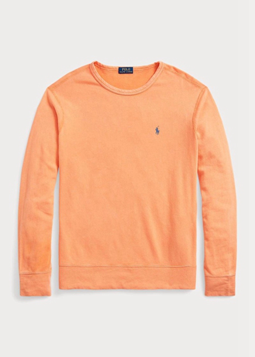 Ralph Lauren Spa Terry Sweatshirt Herr Orange | 407681-OKF