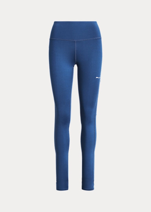 Ralph Lauren Stirrup Stretch Leggings Dam Blå | 957680-IUA