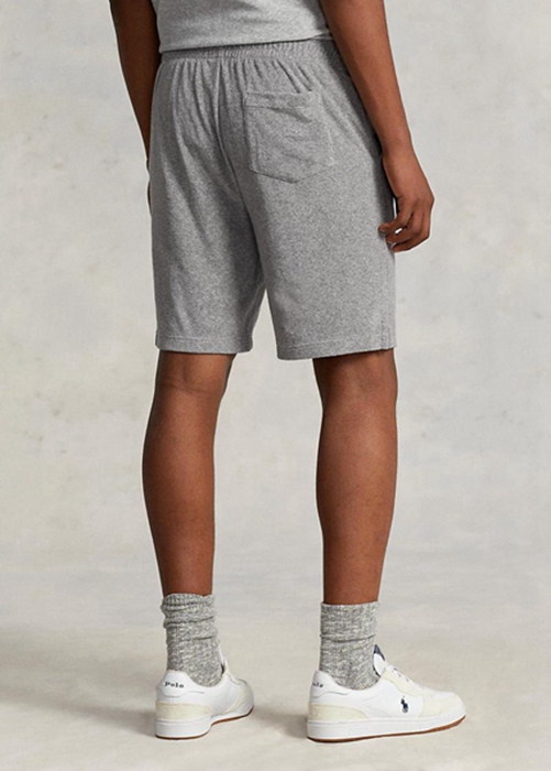 Ralph Lauren Terry Drawstring Shorts Herr Grå | 598364-JCX