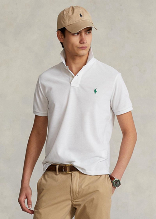 Ralph Lauren The Earth Piketröja Herr Vita | 274836-LFT