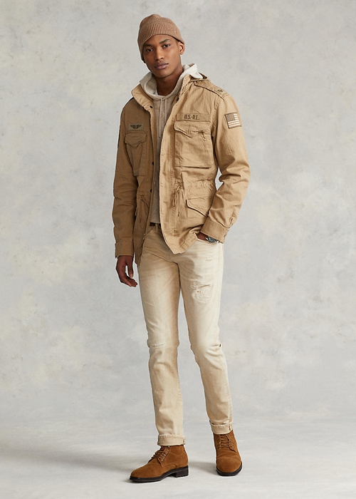 Ralph Lauren The Iconic Field Jacka Herr Khaki | 247810-NDH