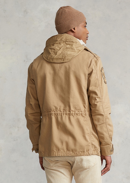 Ralph Lauren The Iconic Field Jacka Herr Khaki | 247810-NDH