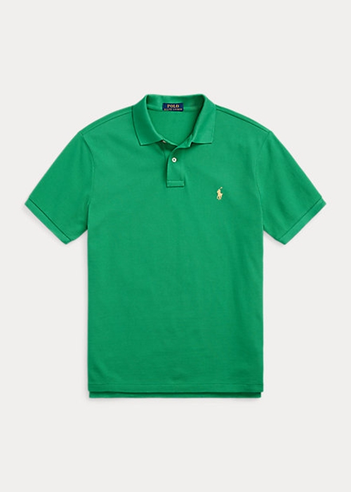 Ralph Lauren The Iconic Mesh Piketröja Herr Gröna | 758412-ZNK